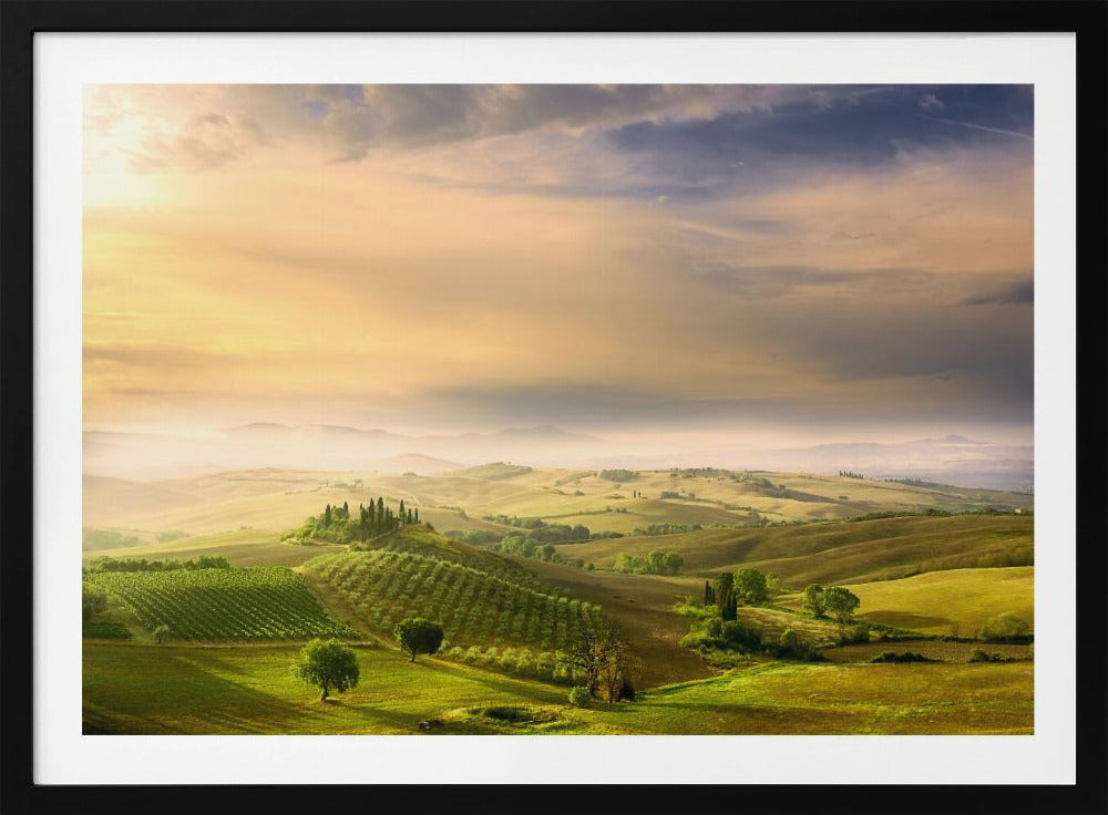 Podere Belvedere's Sonnenaufgang | Poster