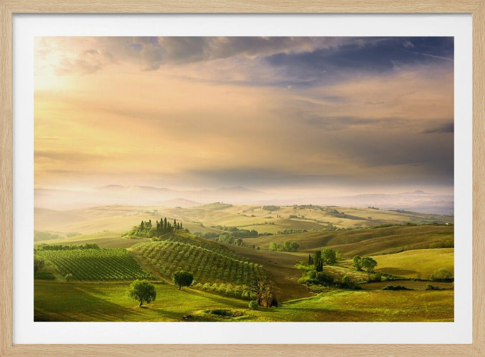 Podere Belvedere's Sonnenaufgang | Poster