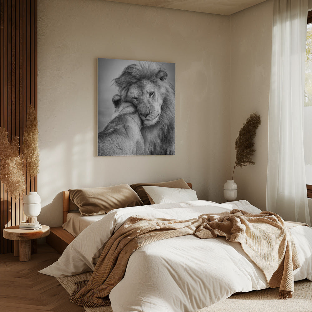 Afrikanische Liebe! | Leinwand