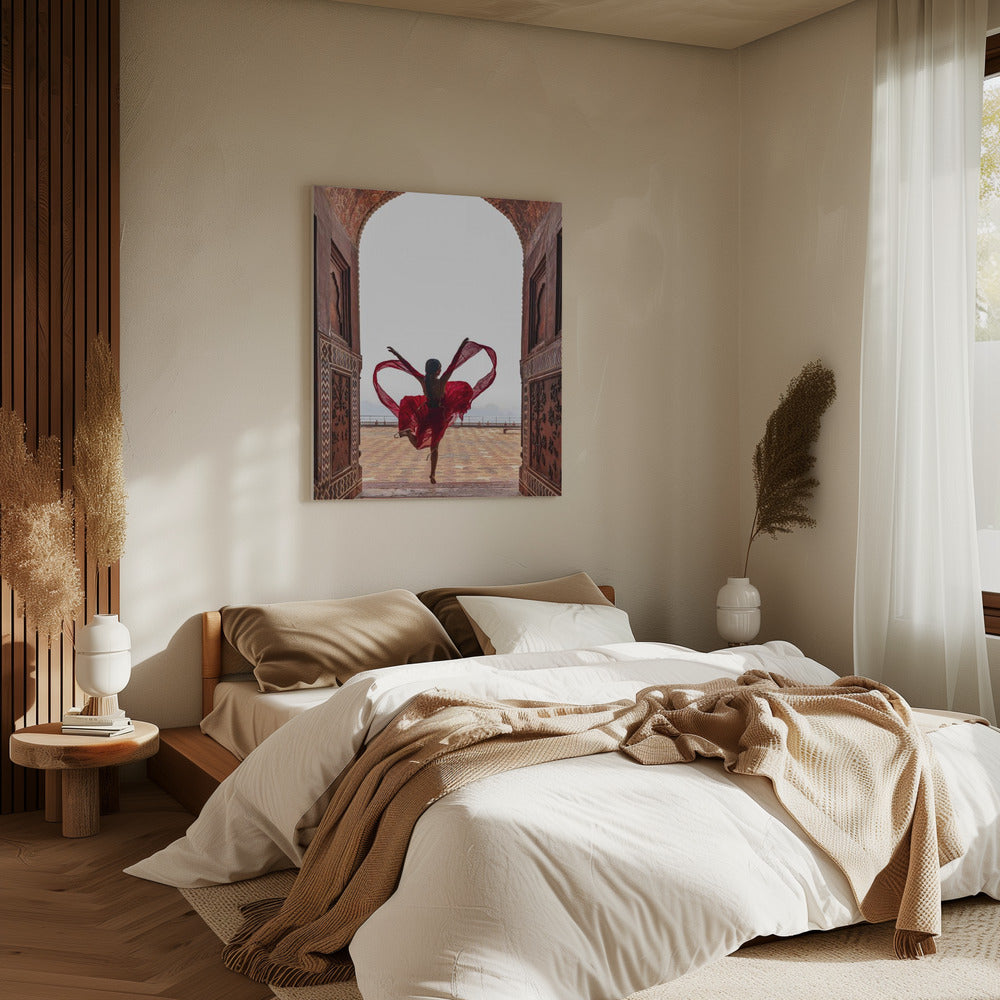 Taj Mahals Herz | Leinwand