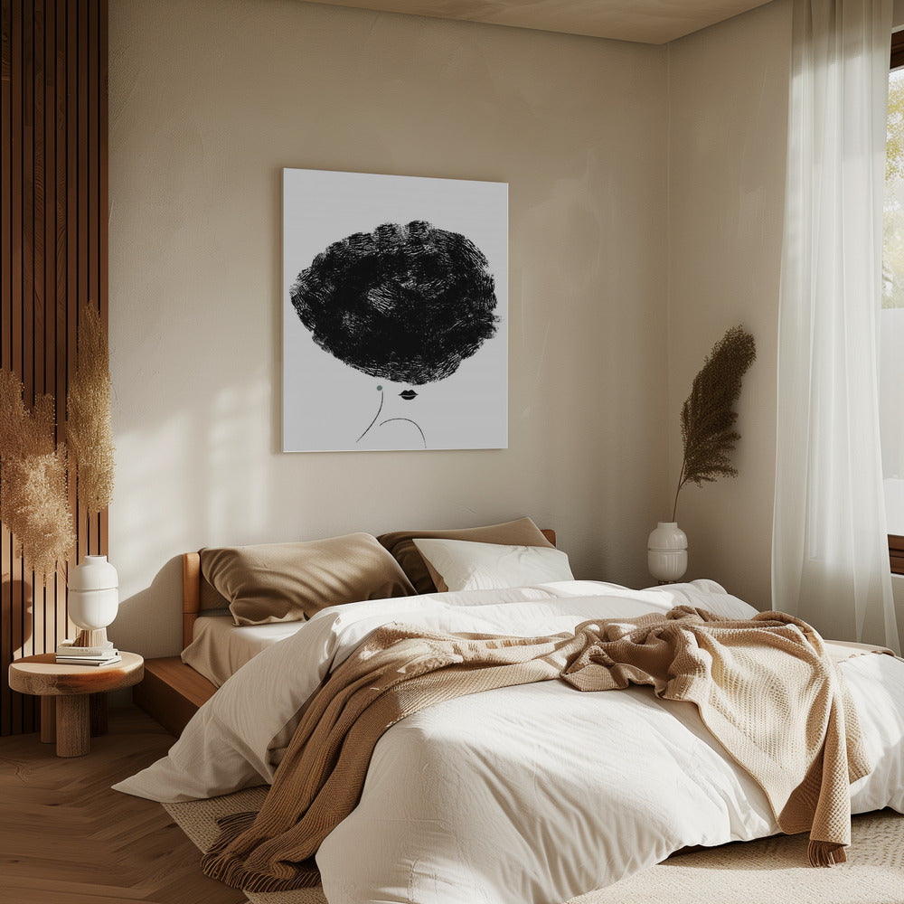 Ballerina-Haar | Leinwand