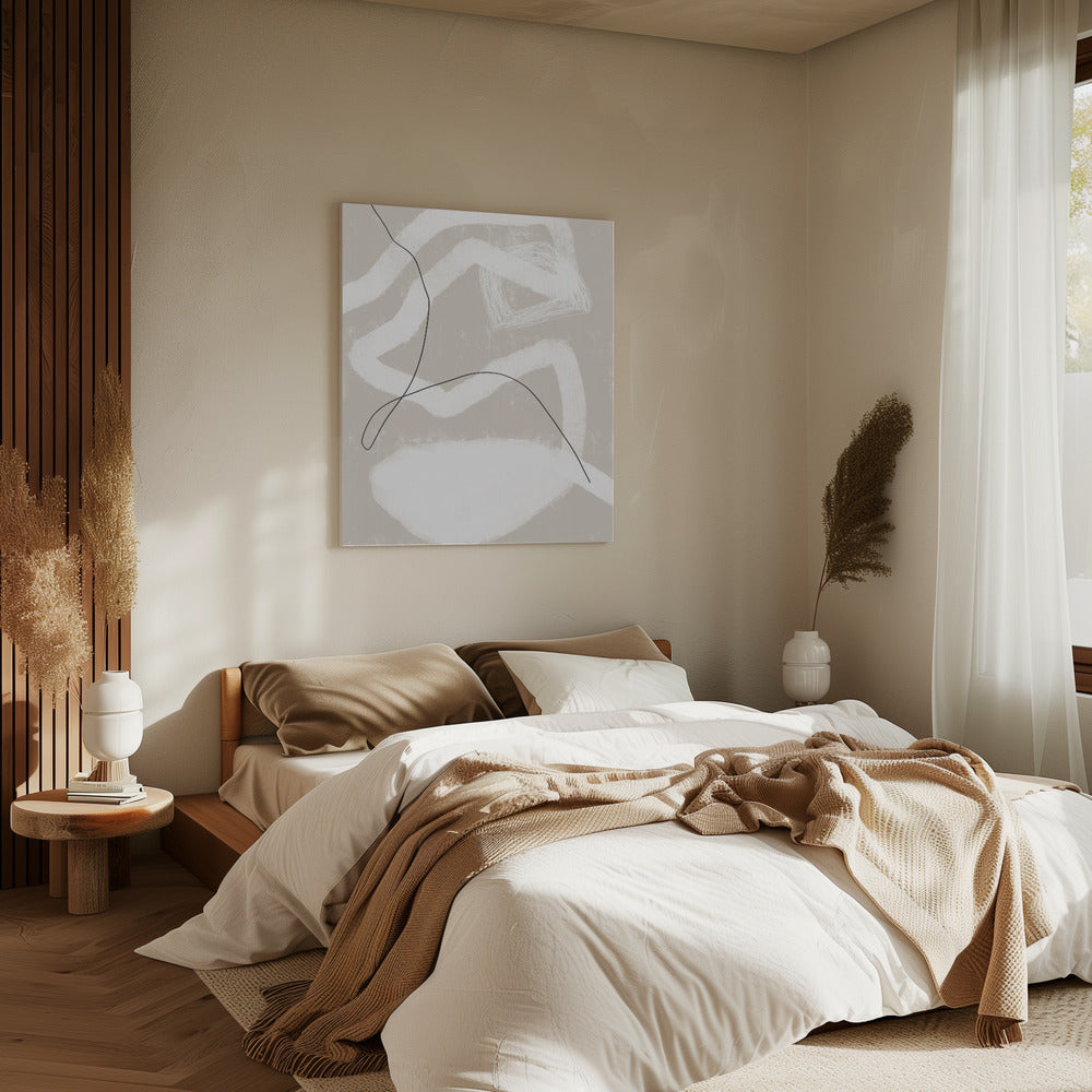 Organische Linien und Formen | Leinwand