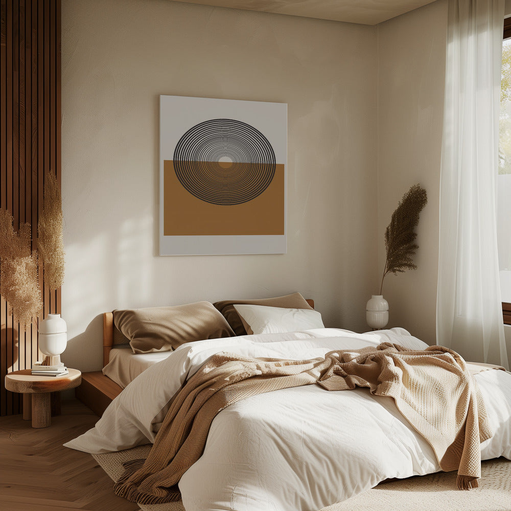 Konzentrische Reflexionen | Leinwand