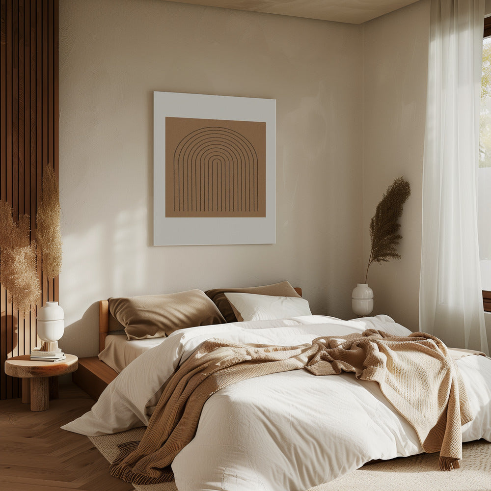 Konzentrische Harmonie | Leinwand