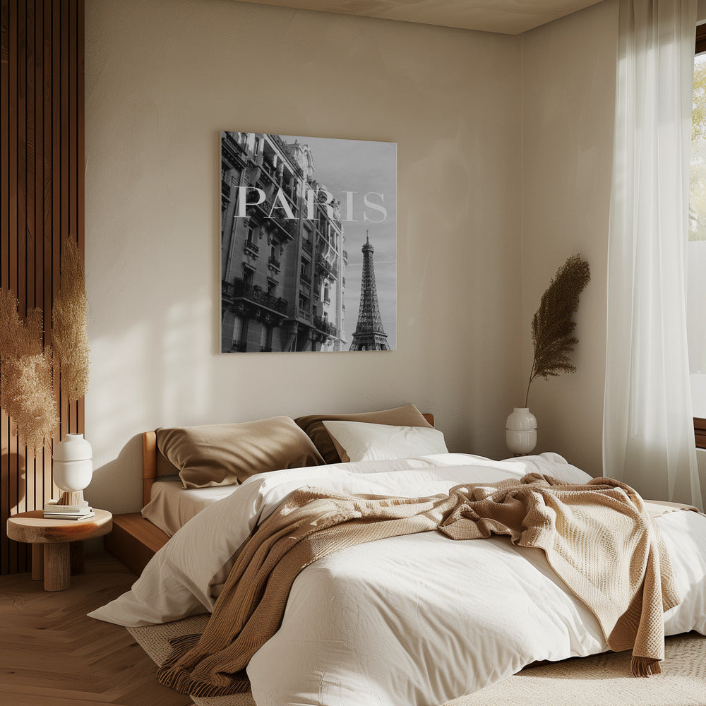 Paris Text 3 | Leinwand