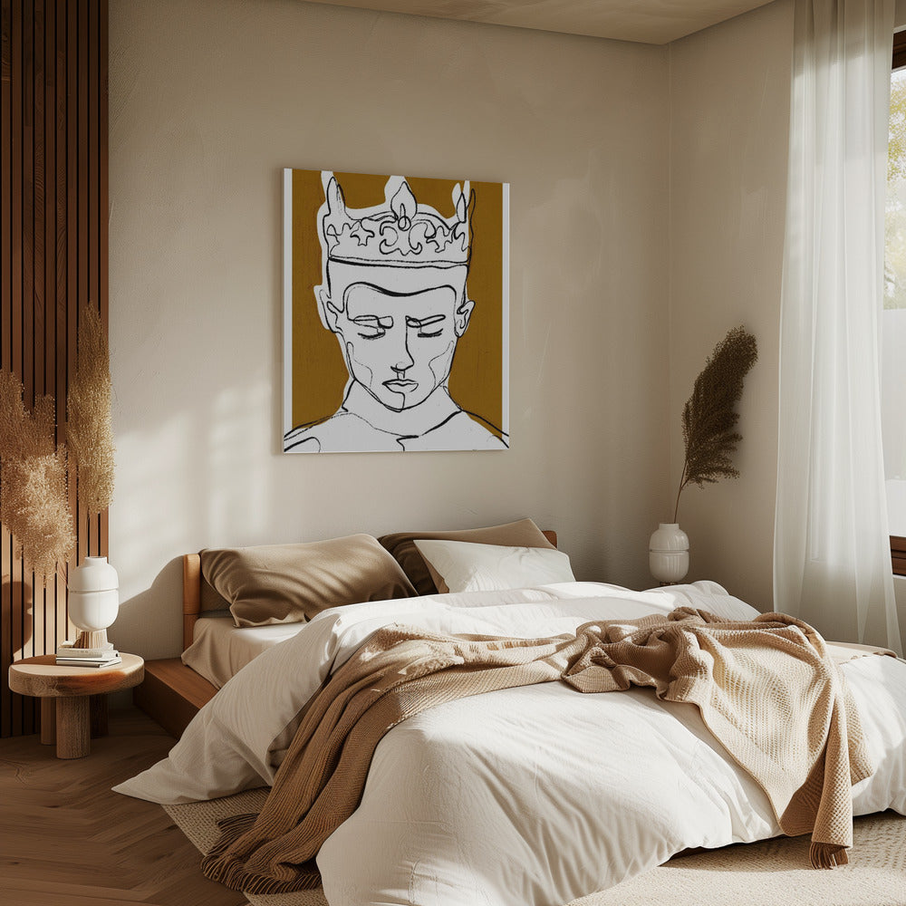 Stiller Monarch | Leinwand