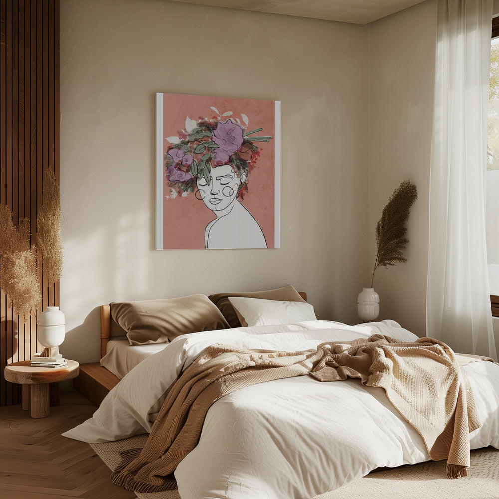 Florale Träumerei | Leinwand