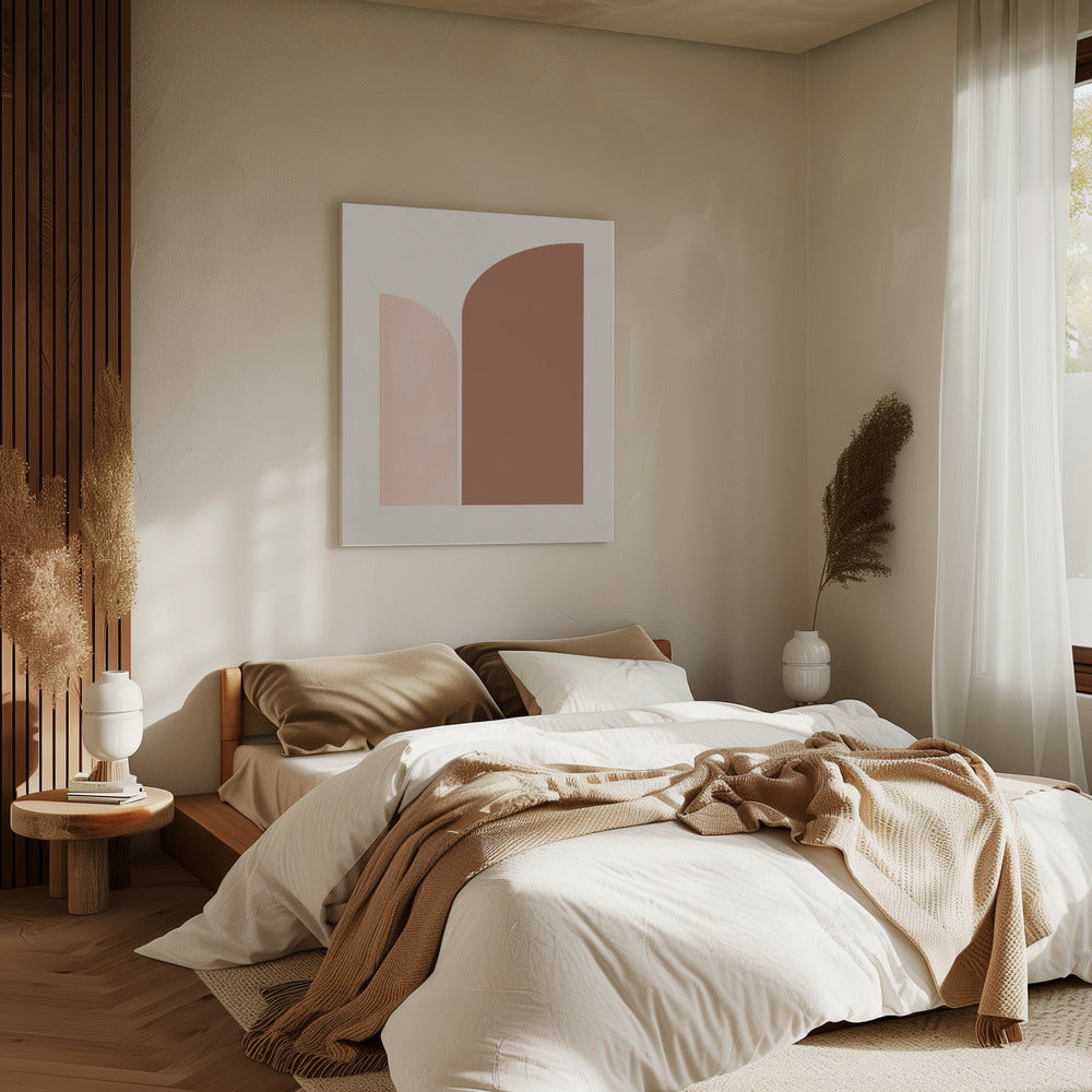 Retro Geometrisch | Leinwand
