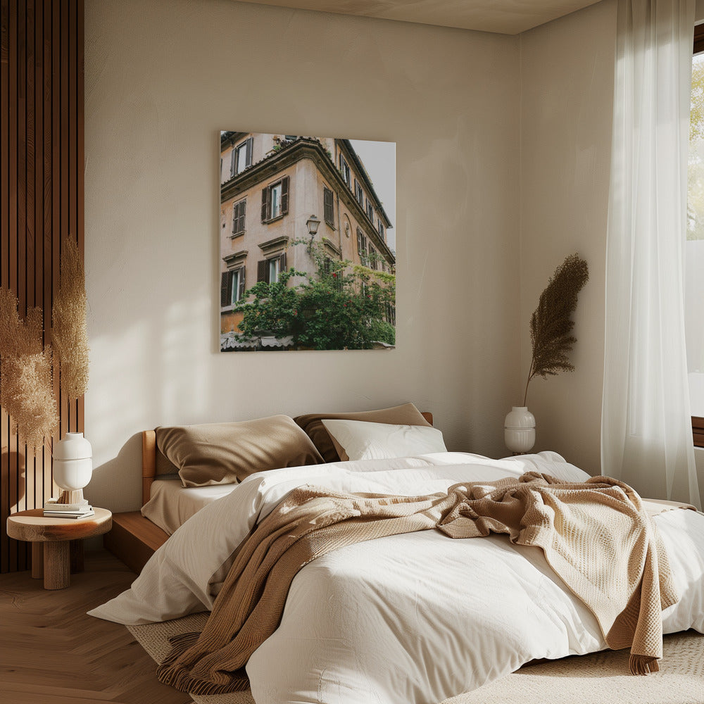 Botanisches Trastevere Rom || | Leinwand