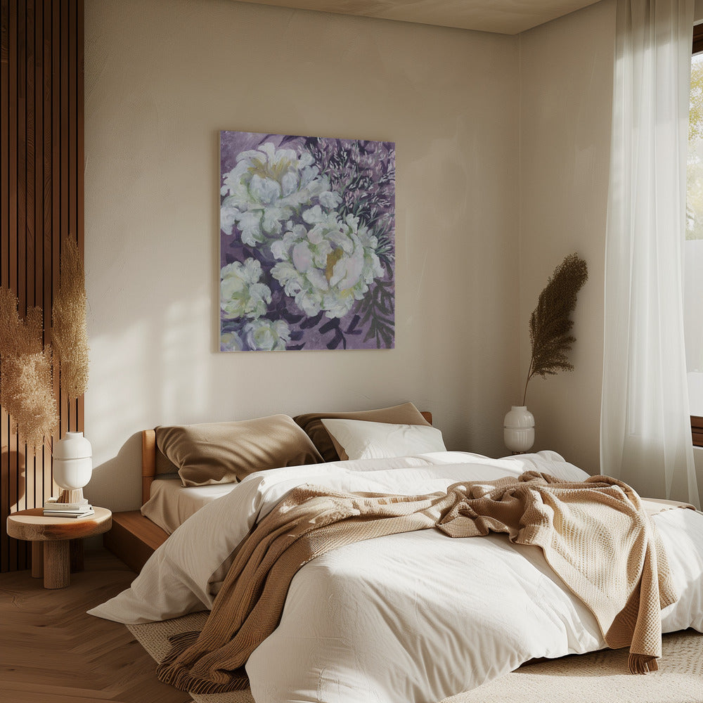 Eliany malerischer Blumenstrauß | Leinwand