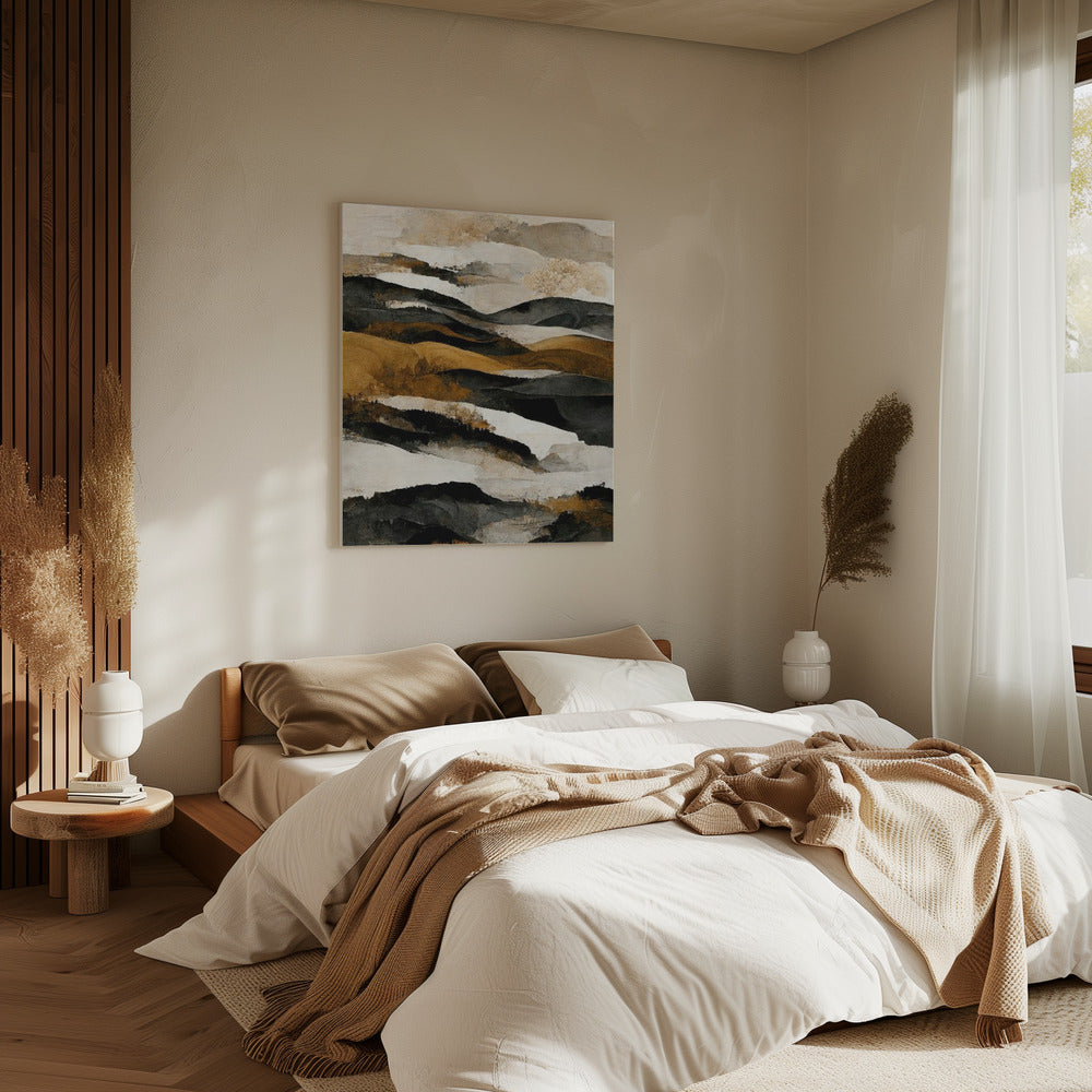 Goldene Horizonte | Leinwand