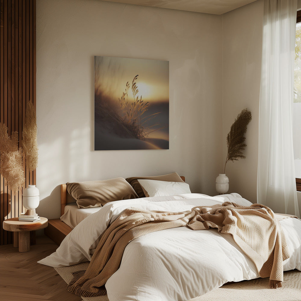 Goldenes Flüstern | Leinwand