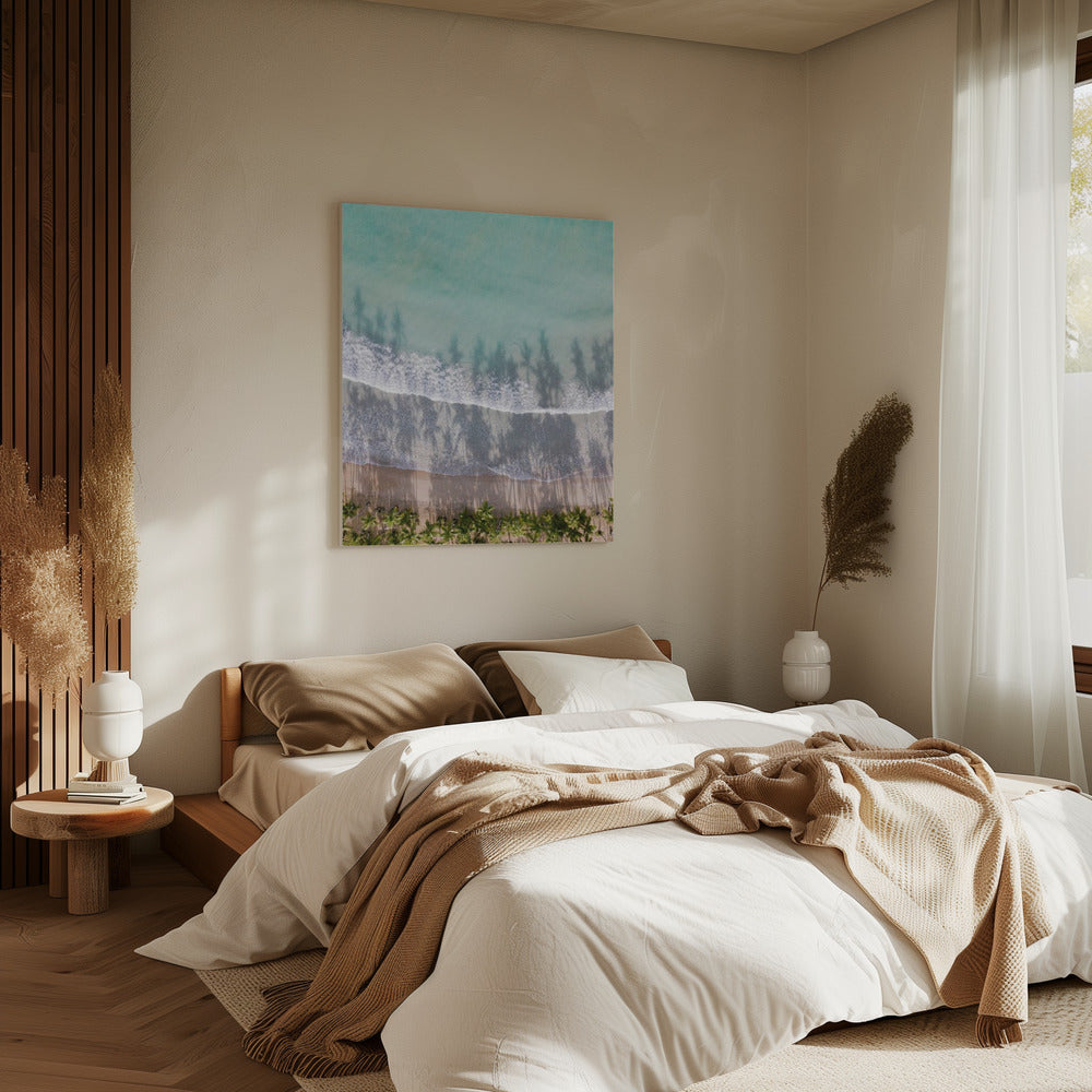Zum Strand | Leinwand