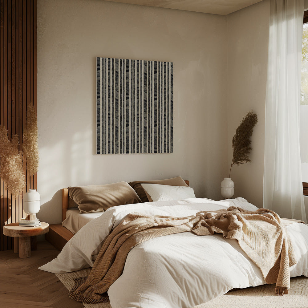Stripes of Serenity | Canvas