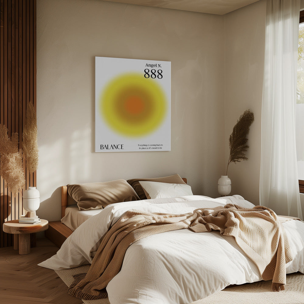 Engel Nummer 888 | Leinwand