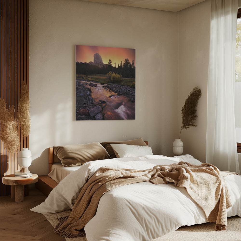 Kaminfelsen | Leinwand