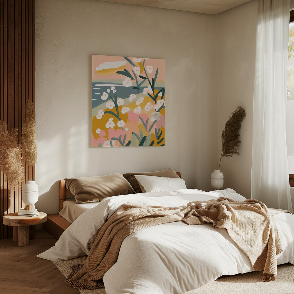 Petals by the Shore | Canvas