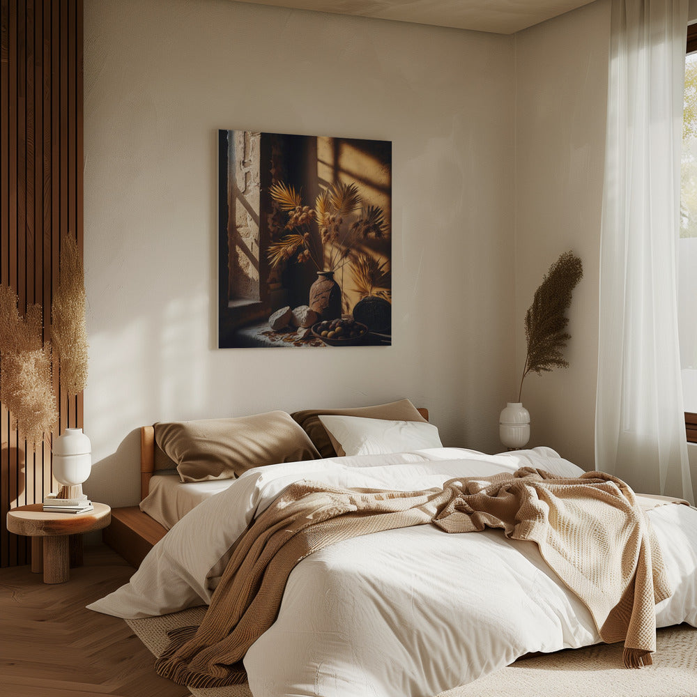 Goldene Stille | Leinwand