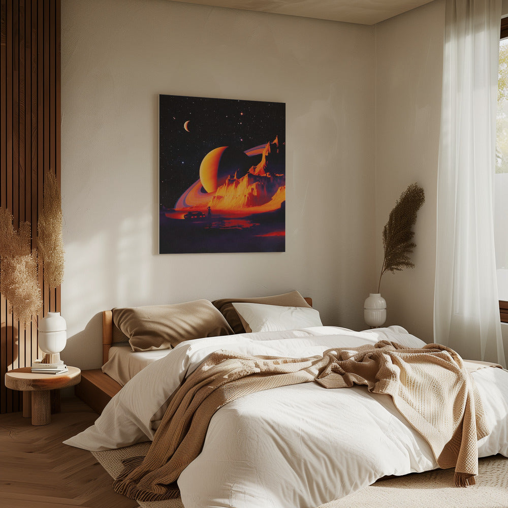 Außerirdische Landschaft | Leinwand