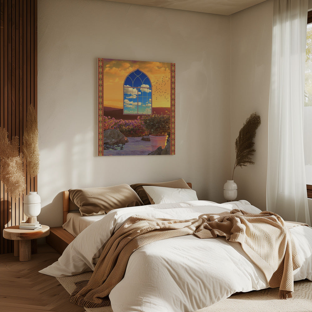 Schwebendes Fenster | Leinwand