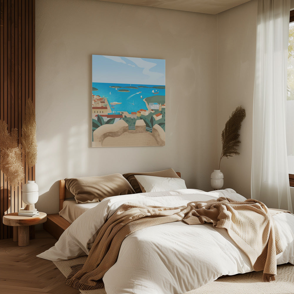 Insel Hvar | Leinwand