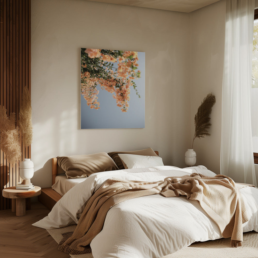 Goldener Blütentanz | Leinwand