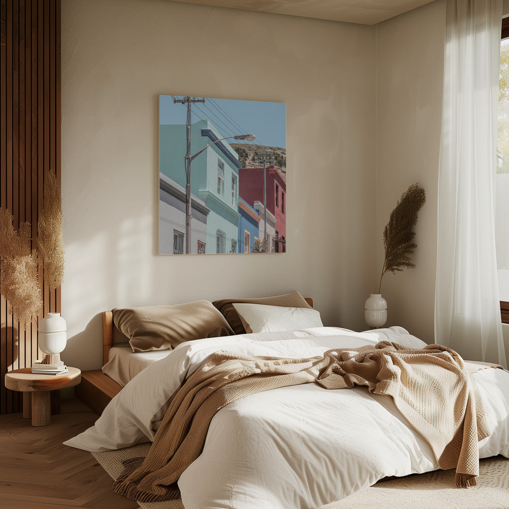 Bunte Fassaden | Leinwand