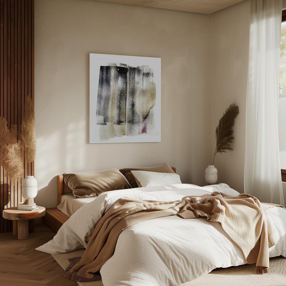 Abstrakter Nebelschleier | Leinwand