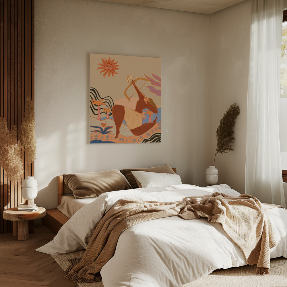 Pfeil und Bogen | Leinwand