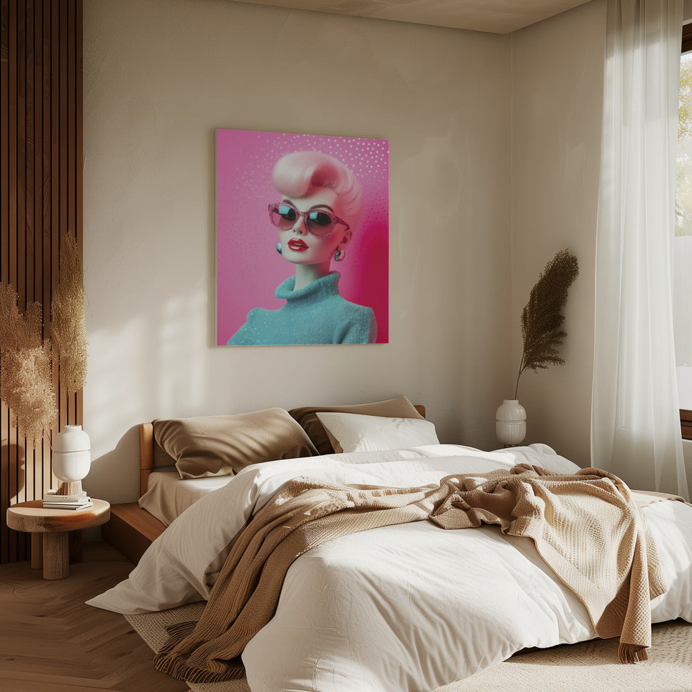 Retro Glamour Glanz | Leinwand