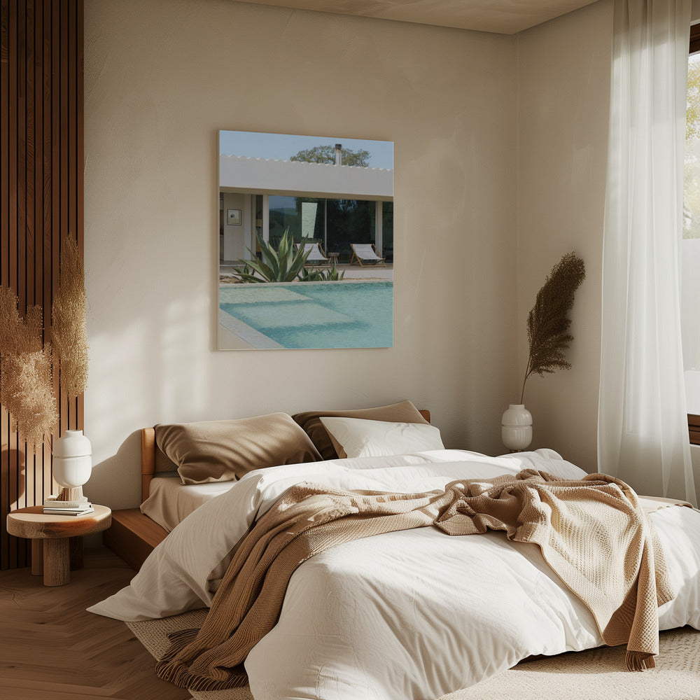 Casadavolta Schwimmbad | Leinwand