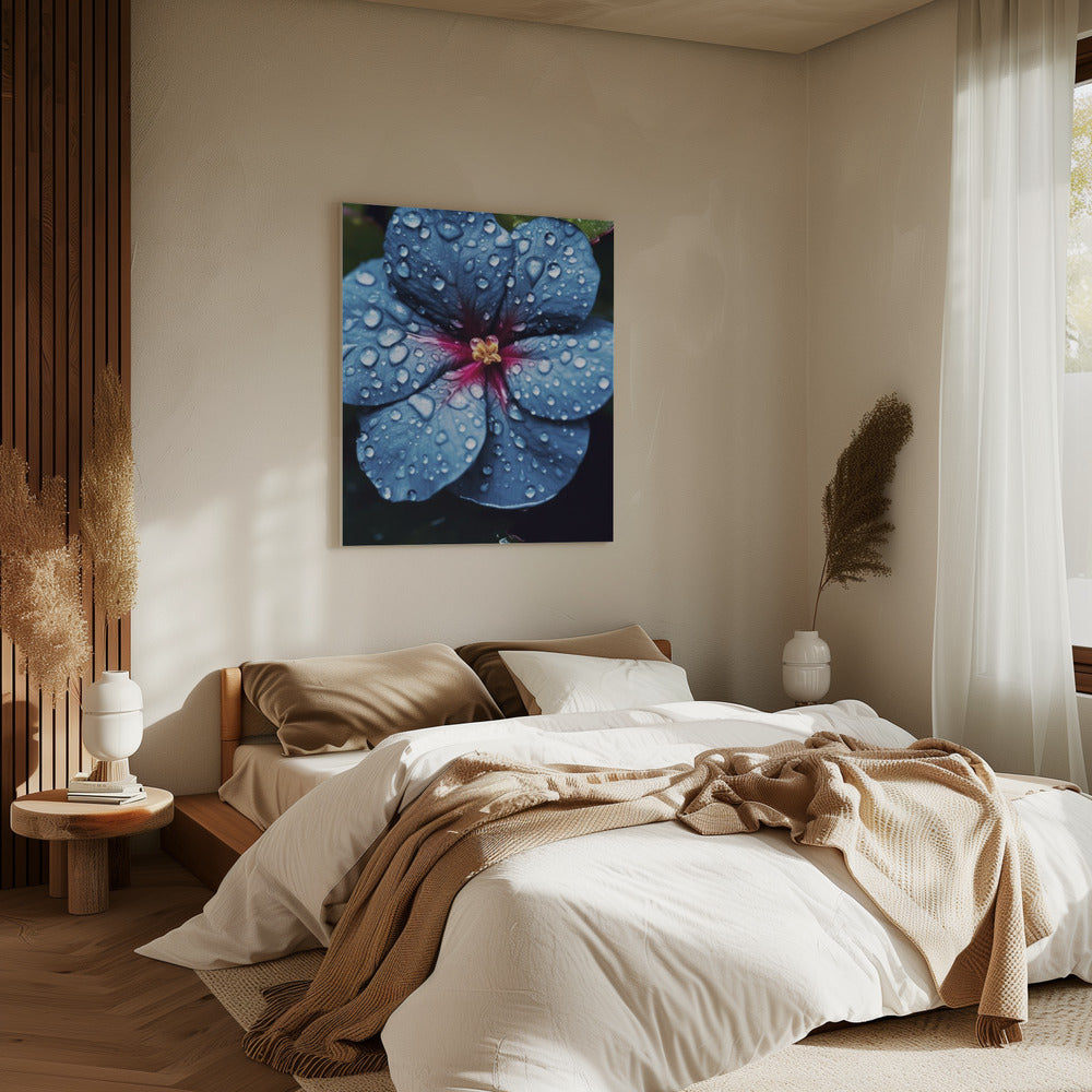Regentropfenblüte | Leinwand