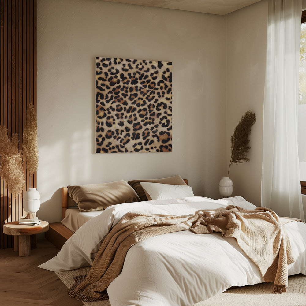 Leinwand mit wildem Muster | Leinwand