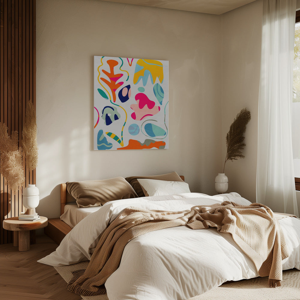 Von Matisse inspirierte Formen | Leinwand