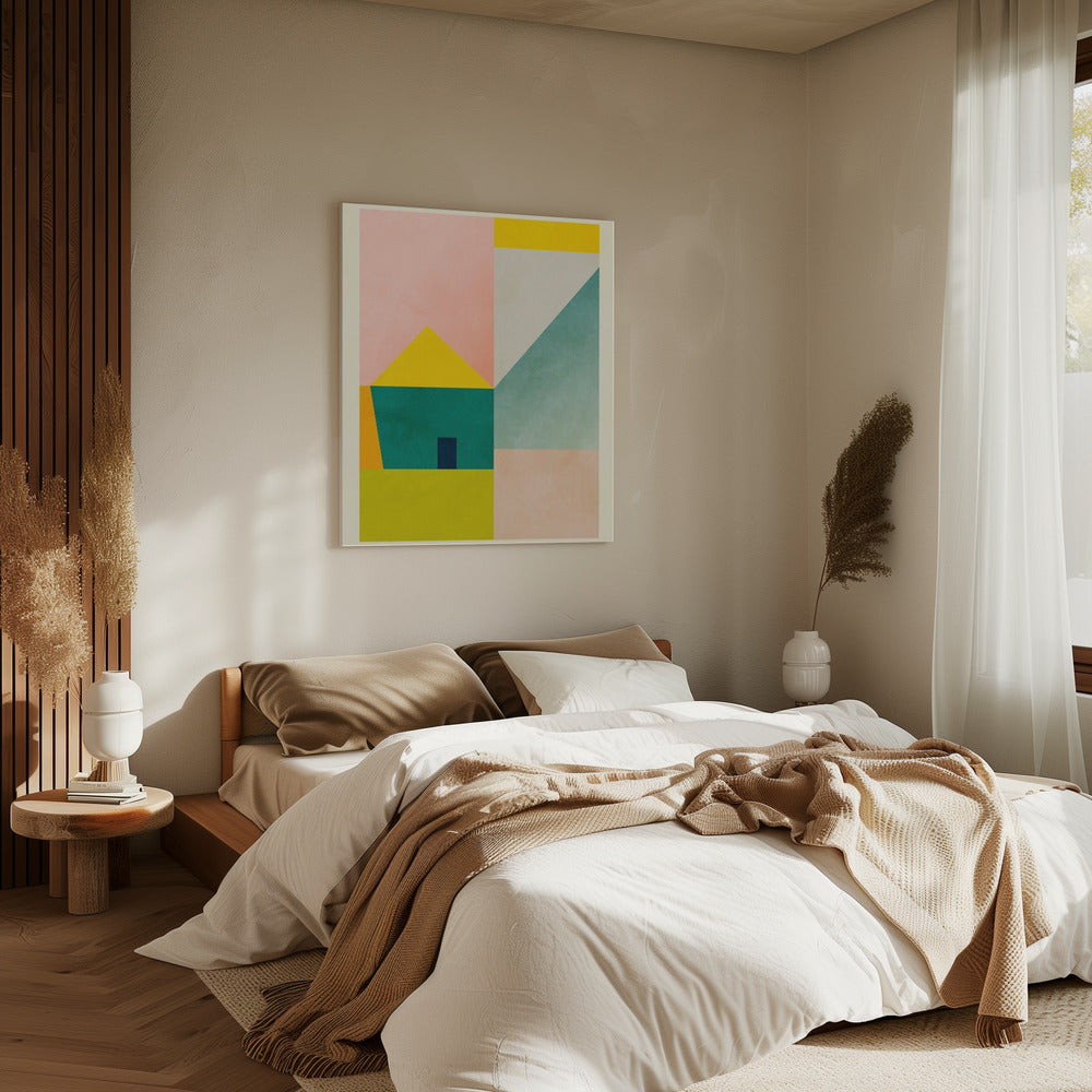 Spaces 3 Haus | Leinwand
