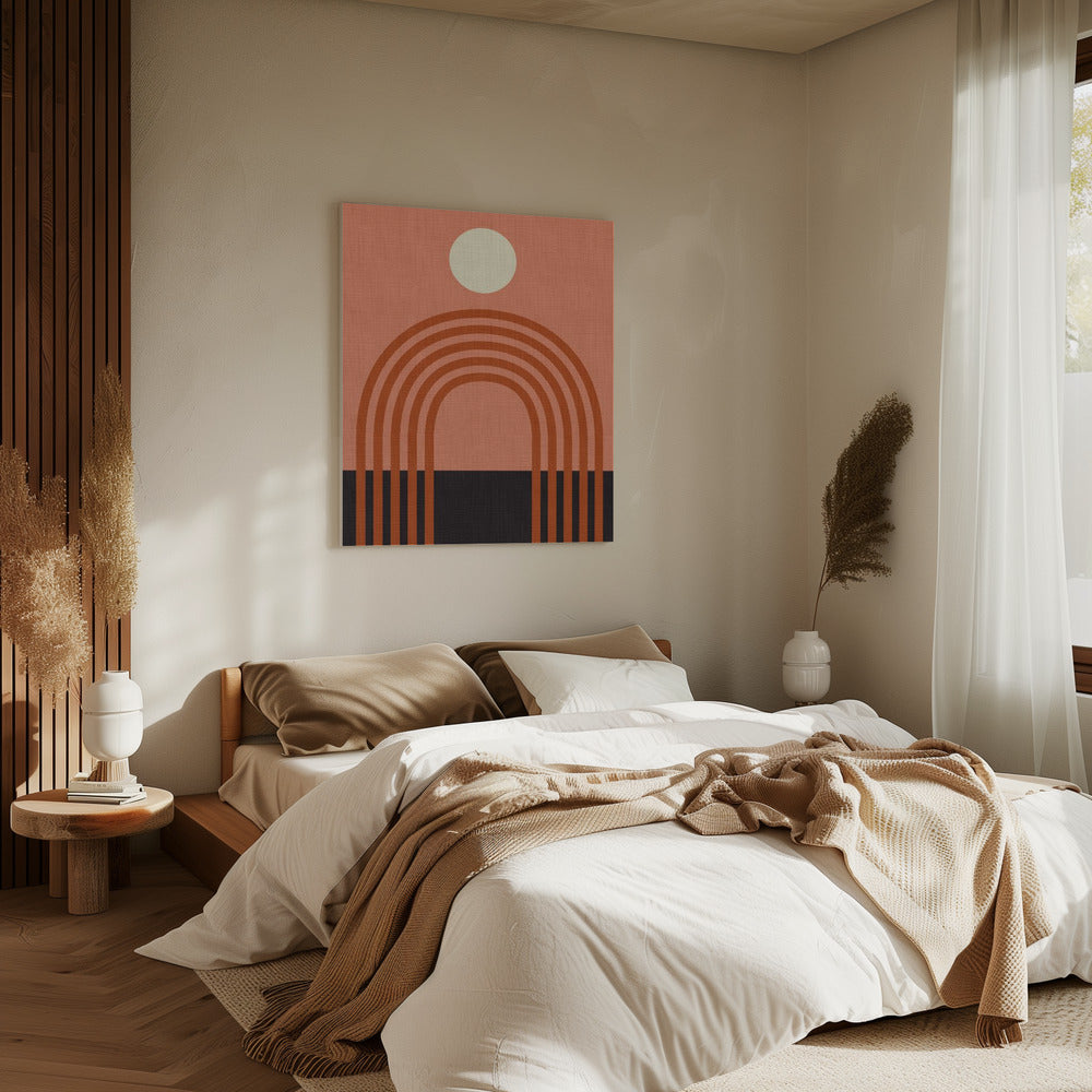 Geo Shapes Herbst 21 Arc | Leinwand