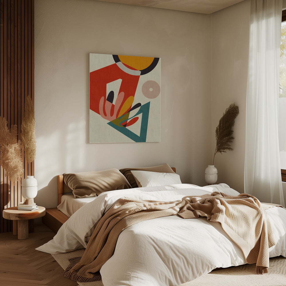 Mid Century Cirque 2 | Leinwand