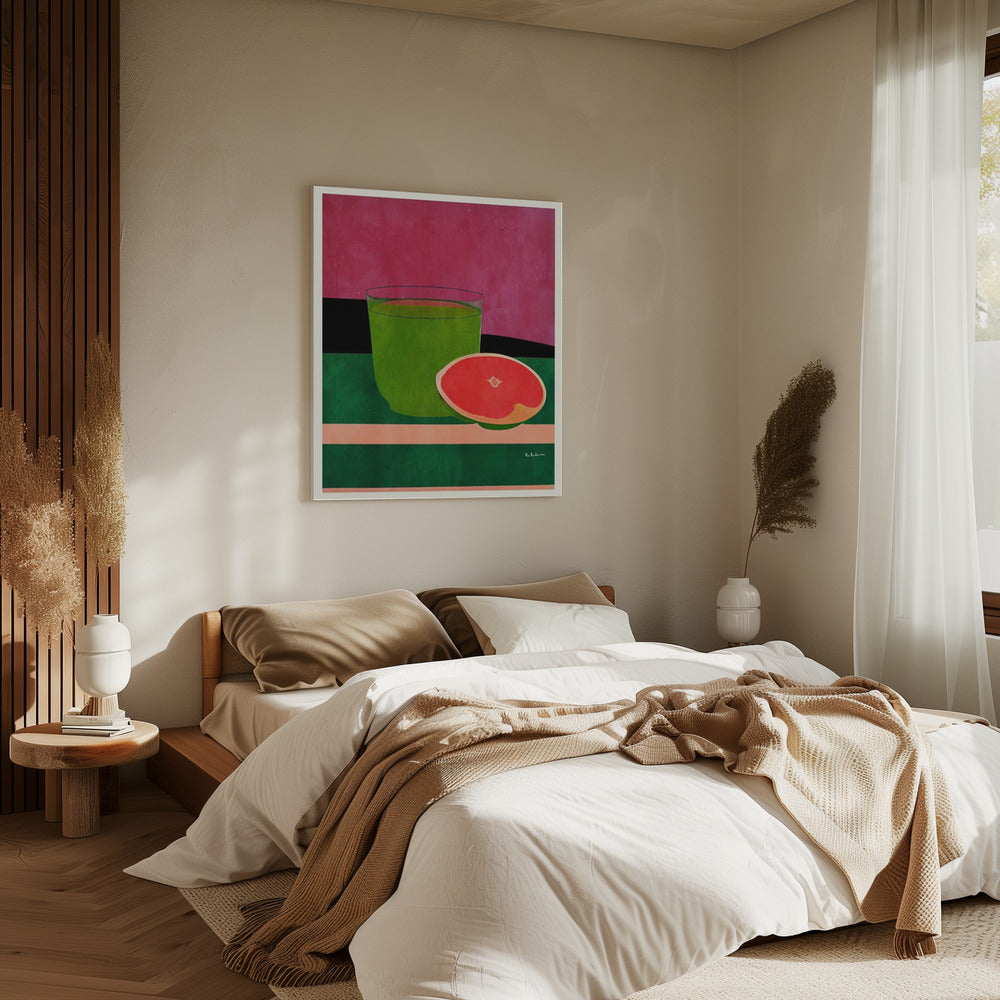 Pink, Little Grapefruit | Canvas