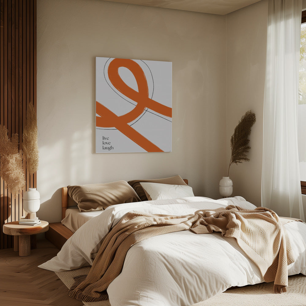 Lieben, lieben, lachen | Leinwand