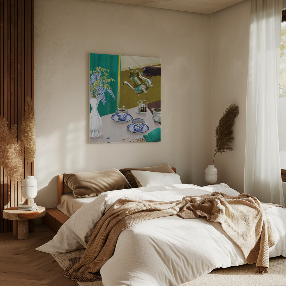 Ich verachte englischen Tee | Leinwand