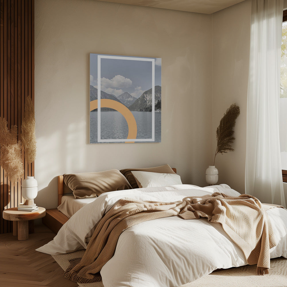 Geometrische Ruhe | Leinwand