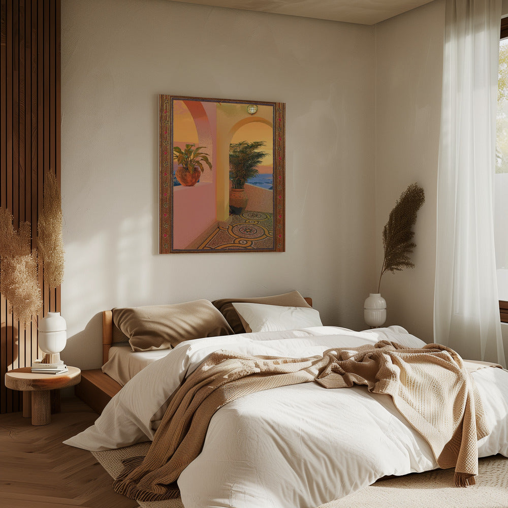 Sonniger Ort | Leinwand