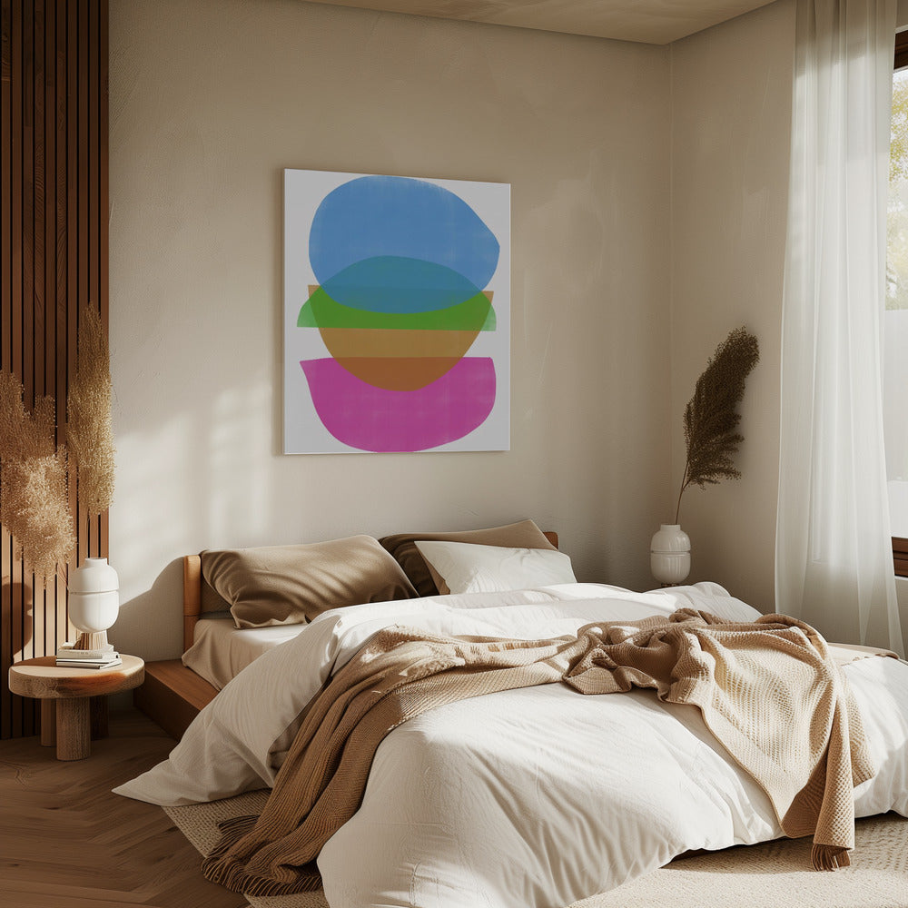 Big Shape Relief No1 | Canvas