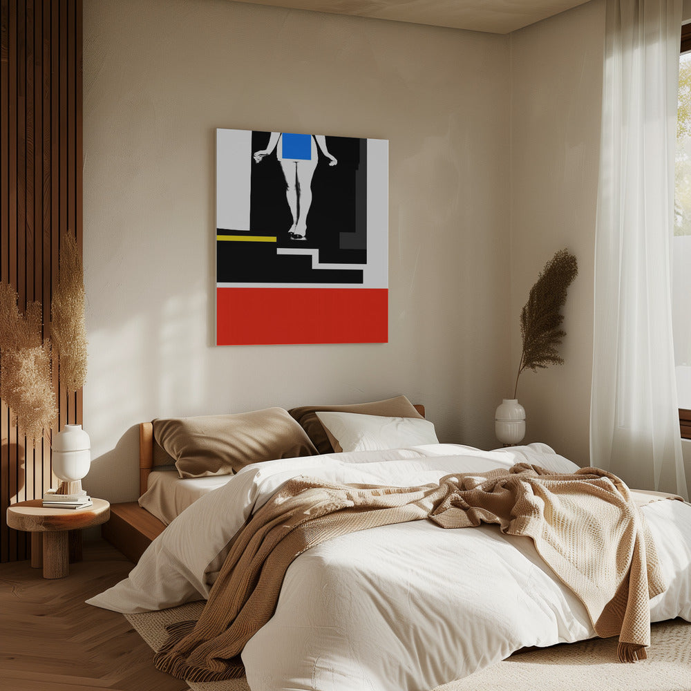 Fotocollage Lady No3 | Leinwand
