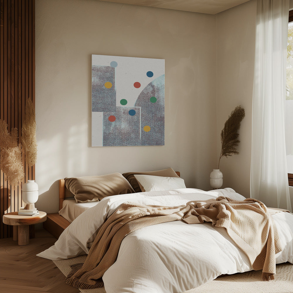 Geometrisches Spiel | Leinwand