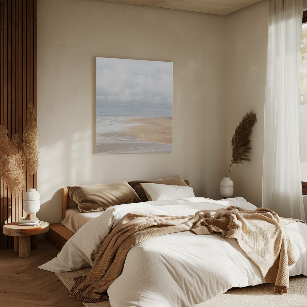 Strand von Nazaré | Leinwand