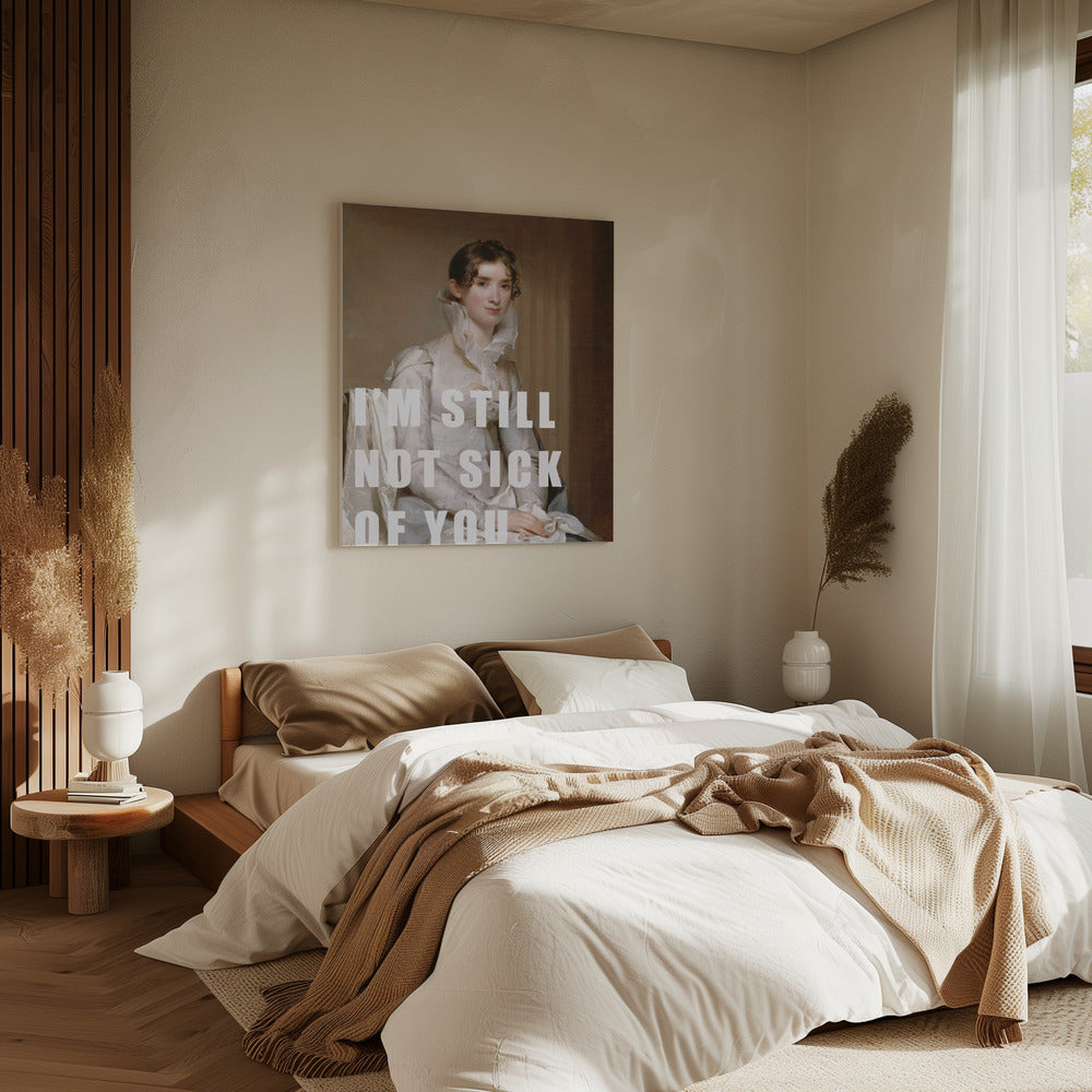 Ich habe dich noch nicht satt | Leinwand