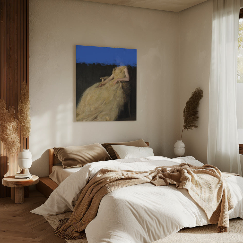 Melancholische Stimmung - Mix Art Media | Leinwand
