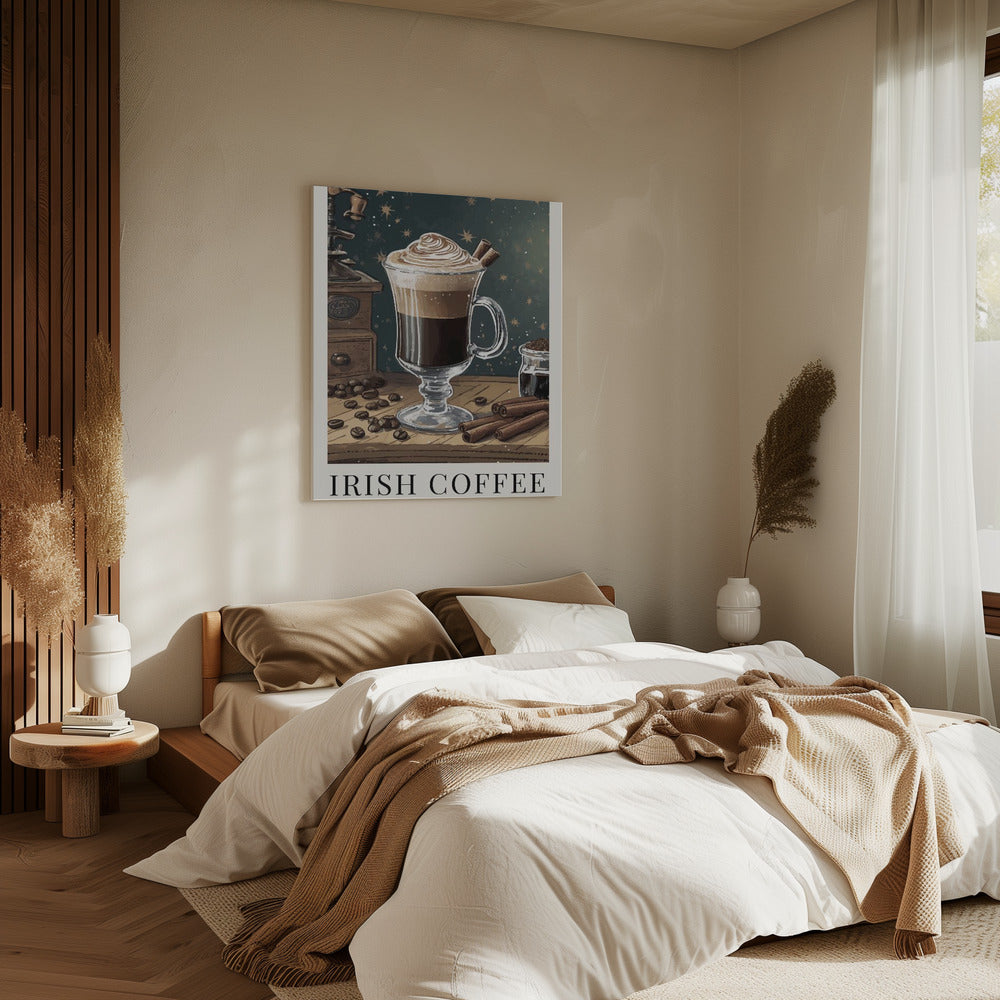 Irischer Kaffee | Leinwand