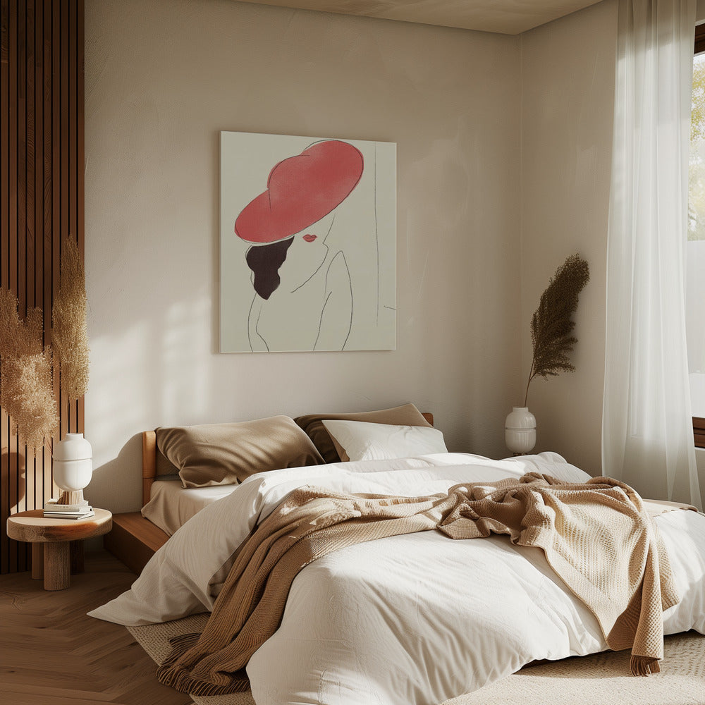 Red Hat Elegance | Leinwand